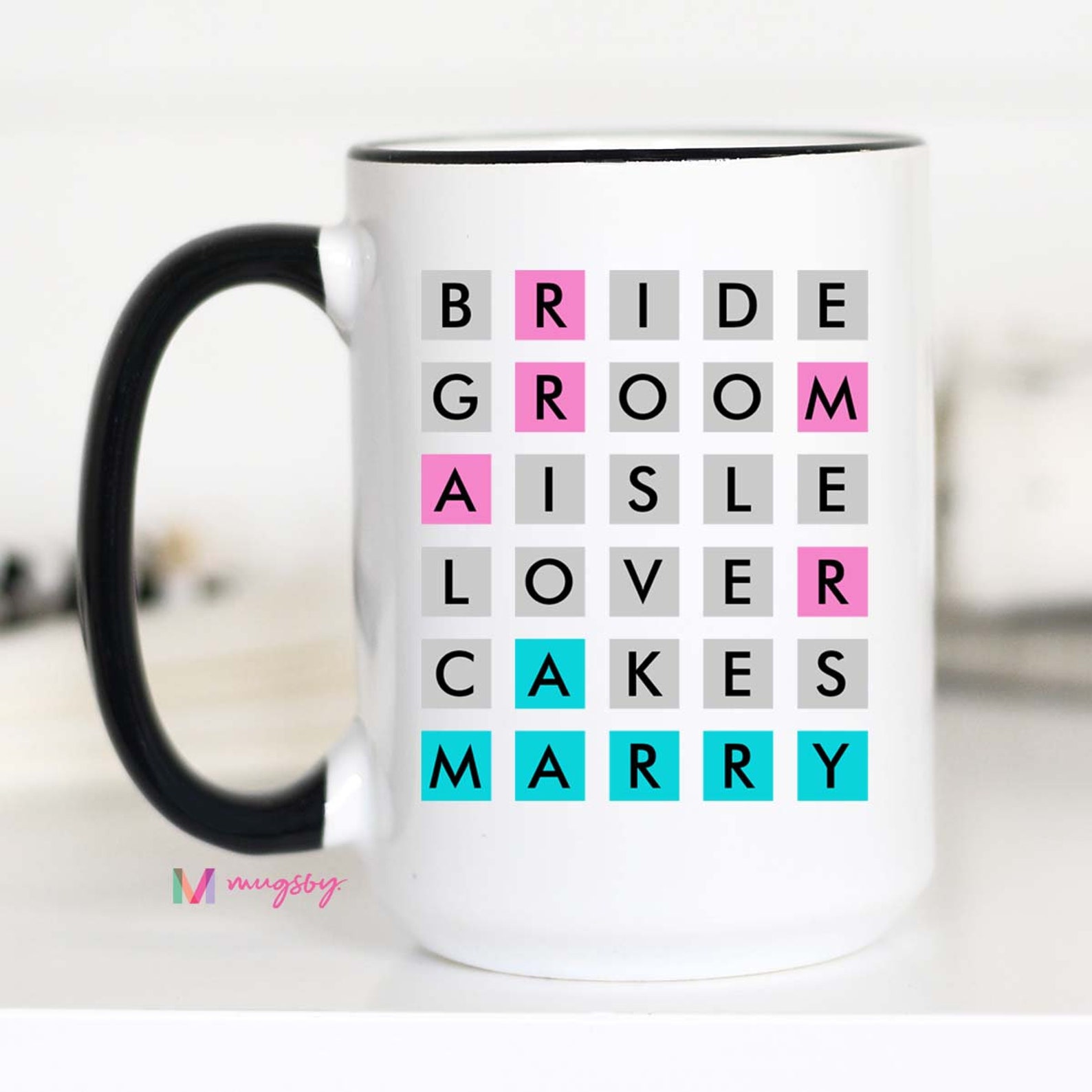 MARRY WORDLE WORDLE Game Wordle Mug Wordle Cup Funny Wordle Custom